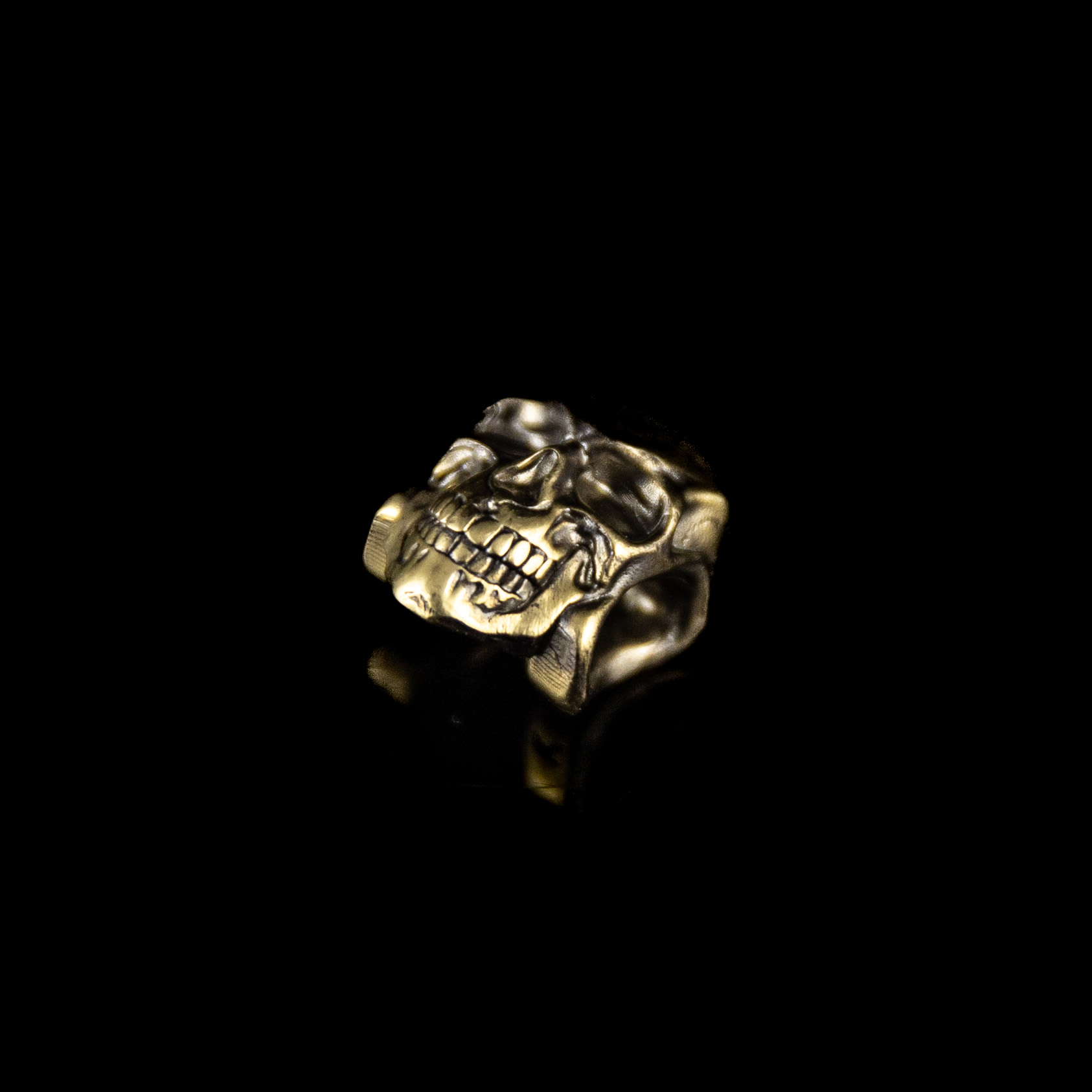 Brass bead "Skull"